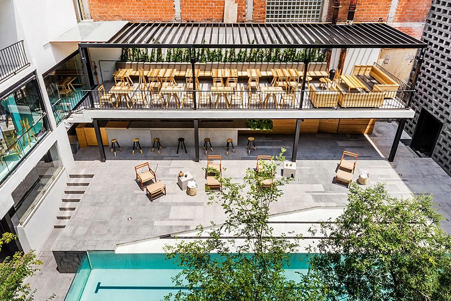 Hotel Carlota Ciudad de México Exterior foto